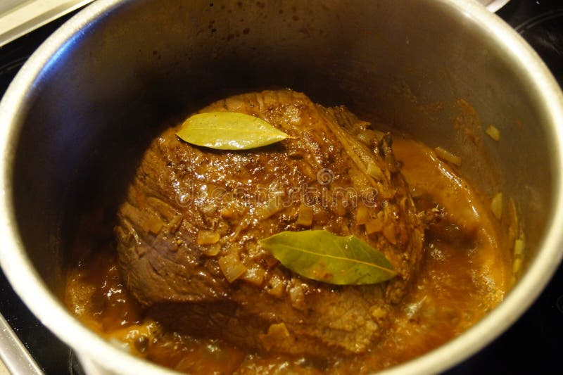 Pot roast beef stock photo. Image of food, cuisine, grill 109752872