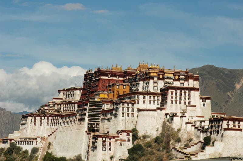 Potala Palace royalty free stock photography