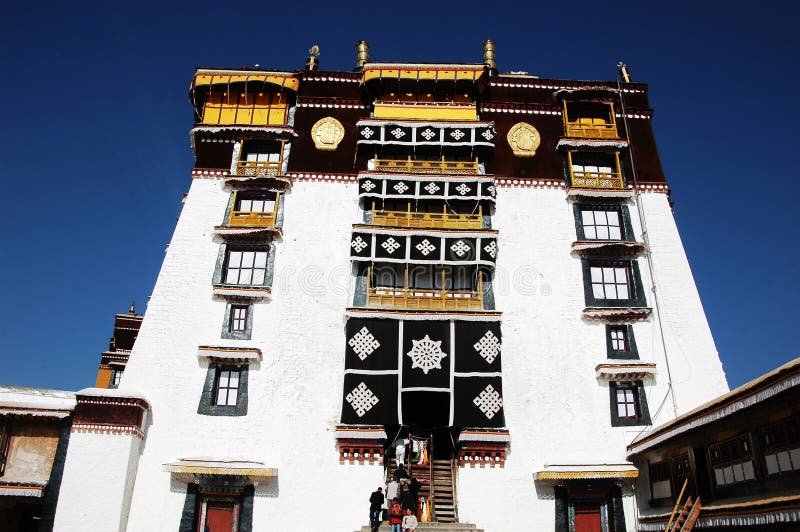 The Potala Palace in Lhasa