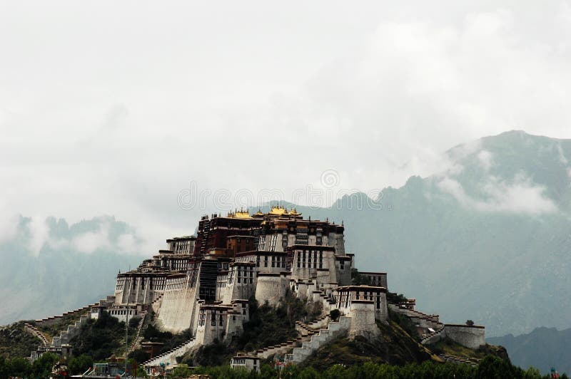 The Potala Palace in Lhasa,Tibet