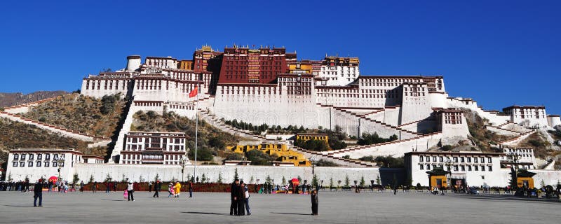 Potala Palace in Lhasa, Tibet, China