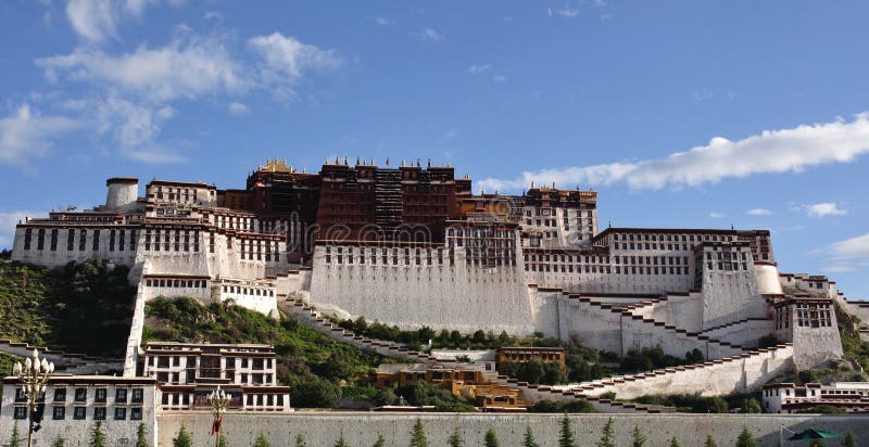 Potala palace in the morning