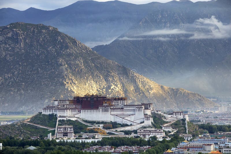 Potala Palace in the morning