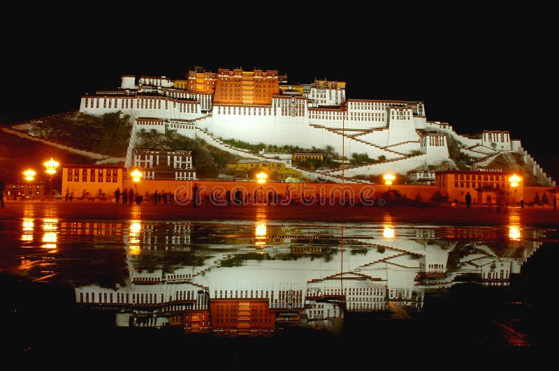 The Potala Palace at Night