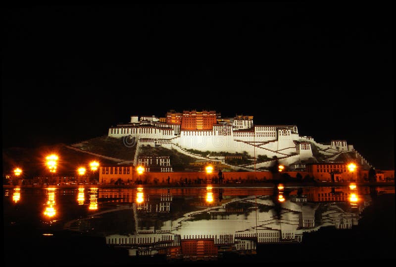 The Potala Palace at Night