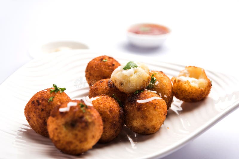 Fried Cheese Balls Ball Snack Potato Photo Background And Picture For Free  Download - Pngtree