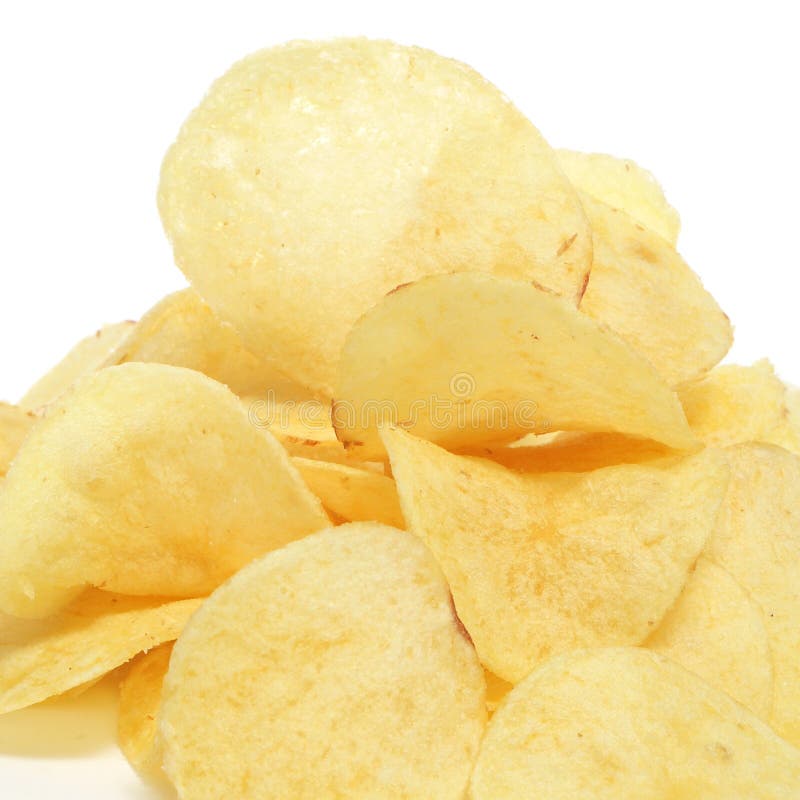 Low fat potato chips stock image. Image of sliced, obesity 33924029