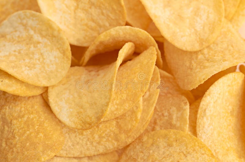 Potato chips background stock image. Image of prepared 26416667