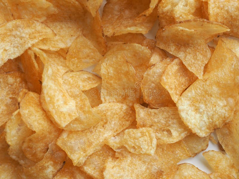 Potato chips crisps stock image. Image of appetizer, detail 22349329