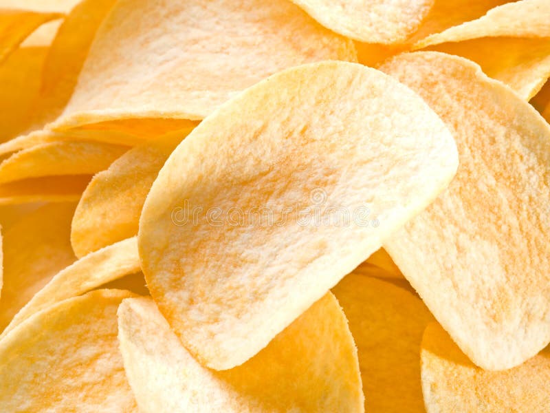 Potato chips. stock photo. Image of spicy, pile, unhealthy 35950398