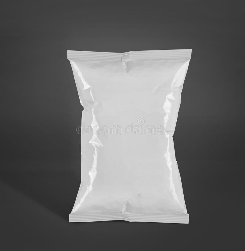 Potato chips plastic packaging or food container