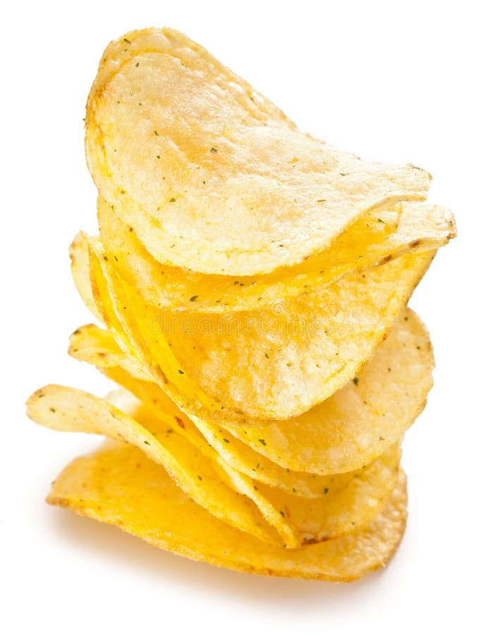 Potato chips. stock photo. Image of chip, prepared, food - 35846698
