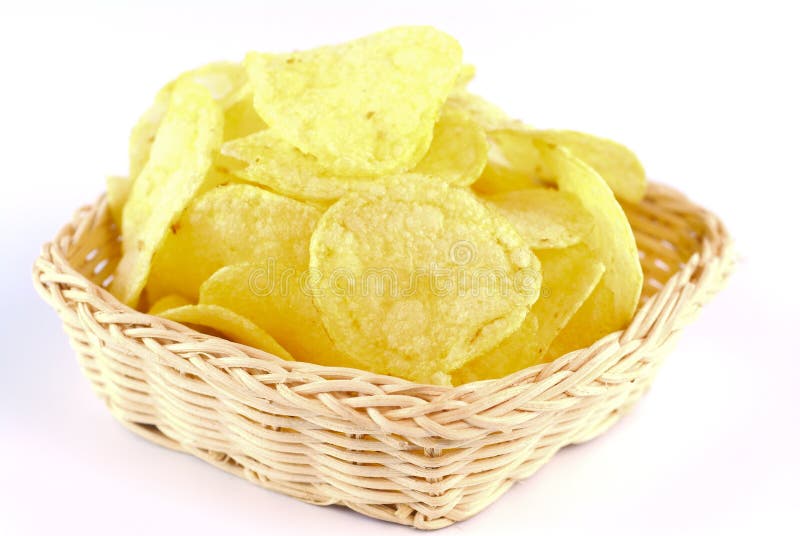 Potato chips stock photo. Image of crispy, chip, cooking 43686752