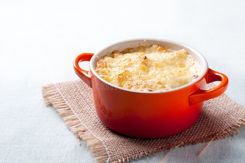 Potato gratin stock image. Image of table, ramekin, souffle 9946773