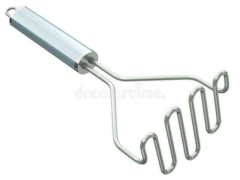 Potato Masher Sketch Hand Drawing. Stock Vector Illustration of