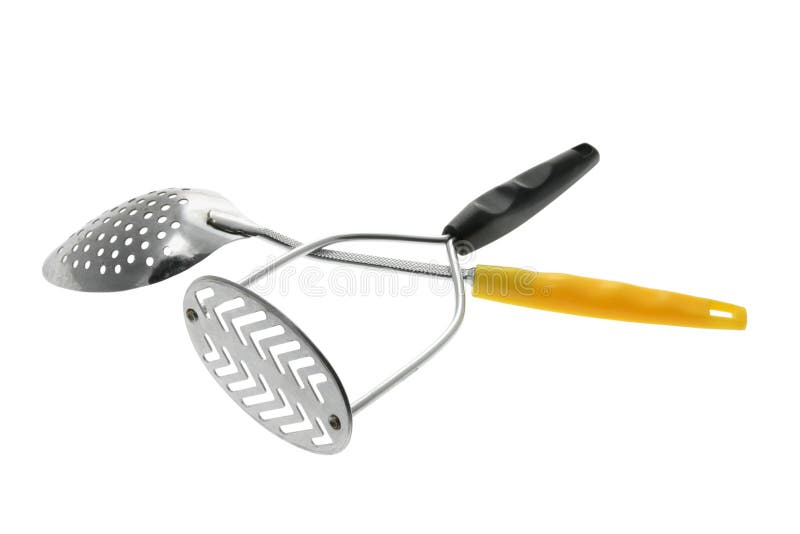 Potato Masher and Slotted Spoon