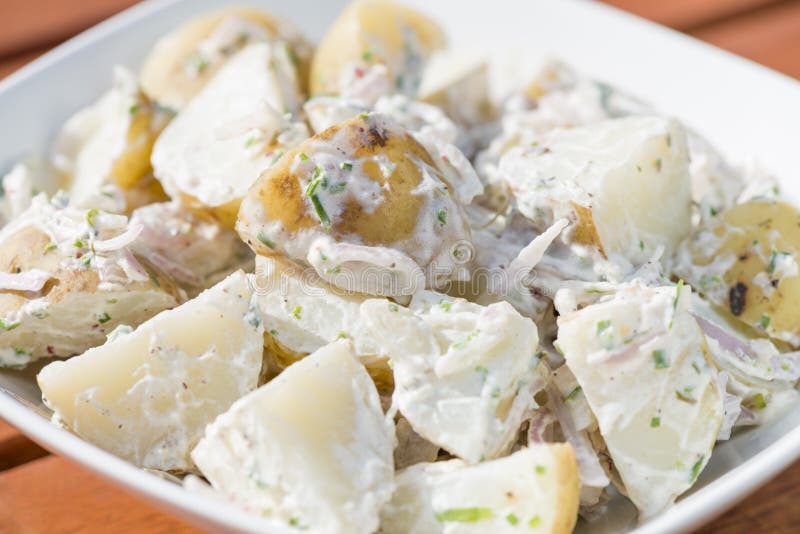 Potato Salad with Shallots