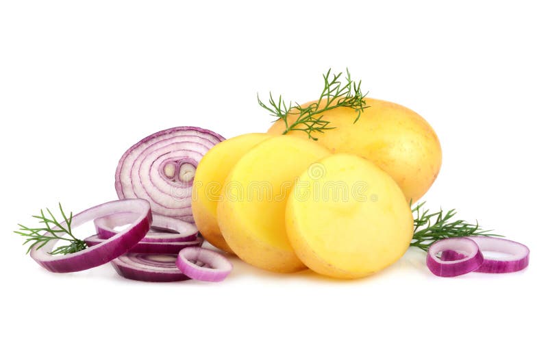 Potatoes with onion