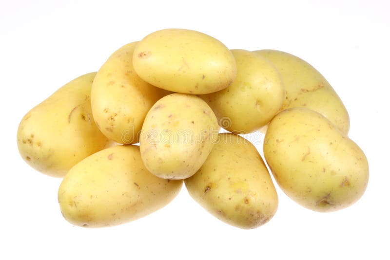 Potatoes a white.