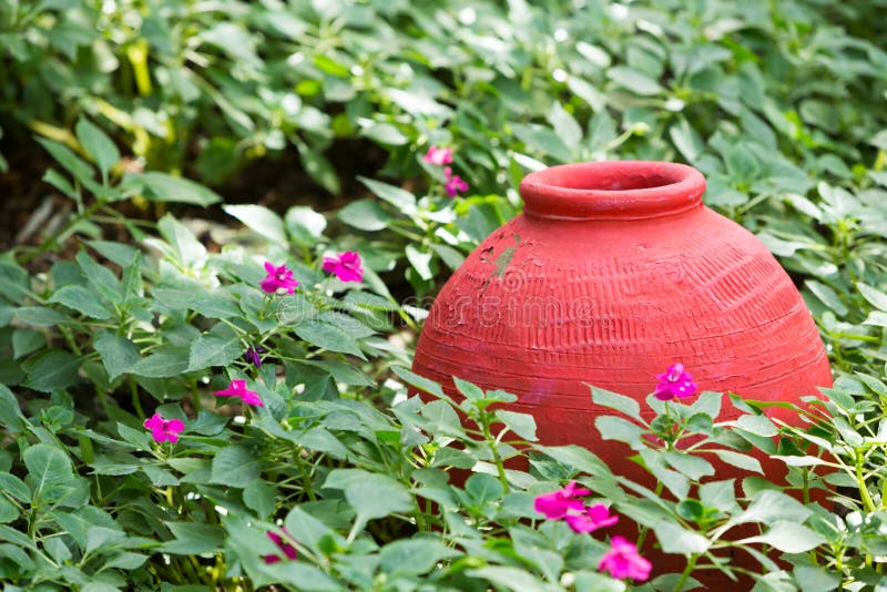 Pared adornada del jardín foto de archivo. Imagen de hanging - 59992980