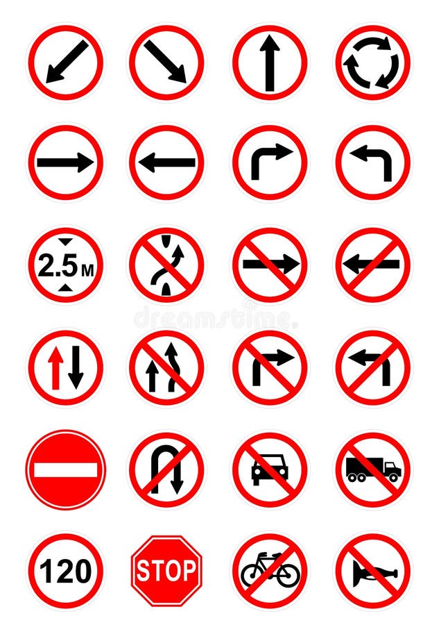 Poteau de signalisation illustration libre de droits Poteau de signalisation illustration libre de droits