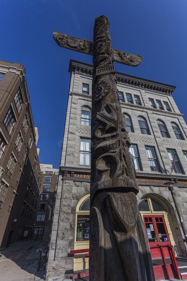 Poteau de totem photos stock Poteau de totem photos stock