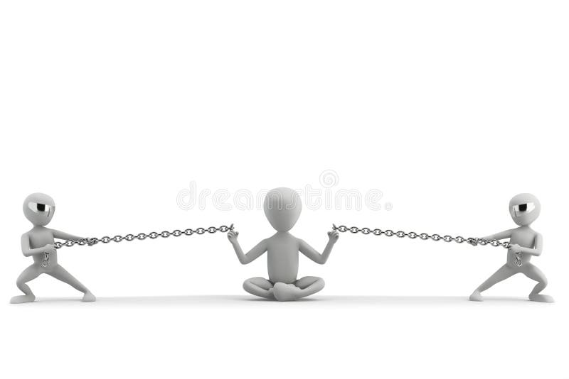 Potenza di energia della meditazione. immagine 3d. illustrazione vettoriale Potenza di energia della meditazione. immagine 3d. illustrazione vettoriale