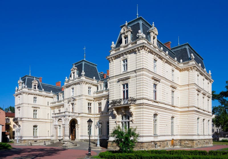 Potocki Palace in Lviv, Ukraine stock photography