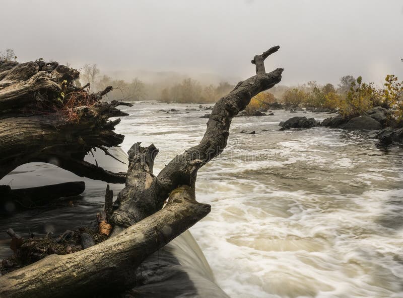 Great Falls Park royalty free stock image