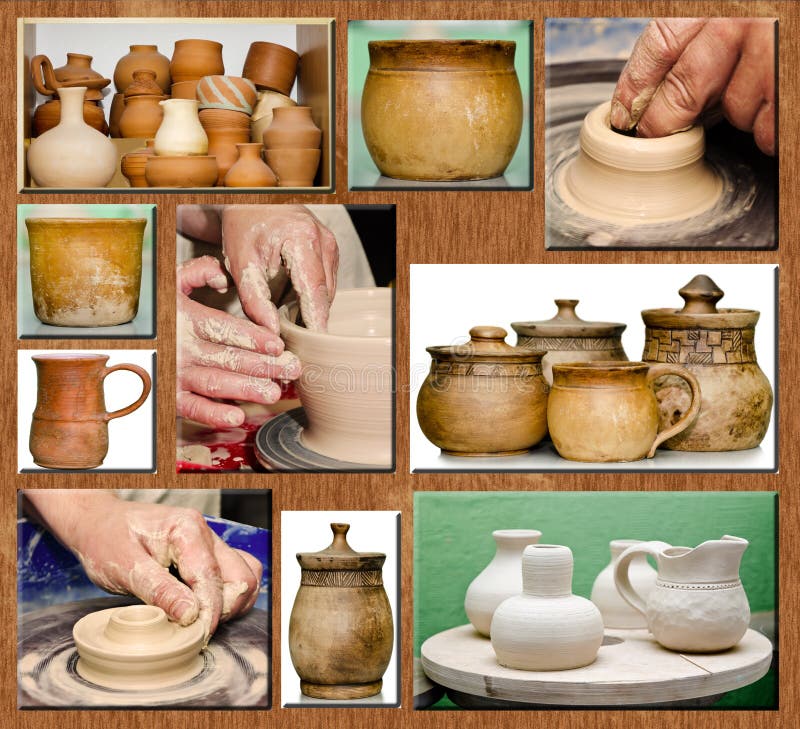 Pottery handmade