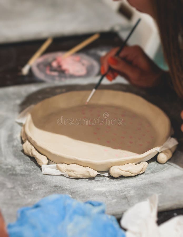 Pottery Lesson Master Class for Kids Children, Process of Making Clay