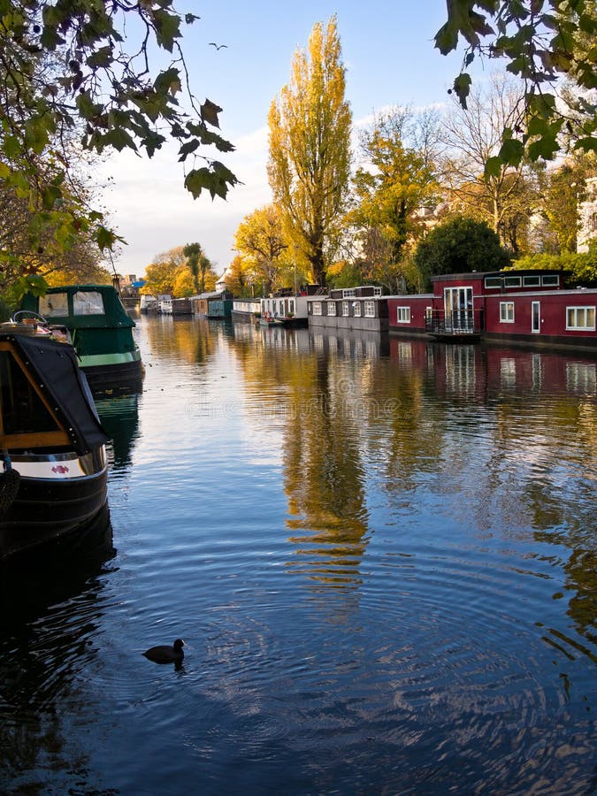 Pouca Veneza, Londres, Inglaterra fotografia de stock