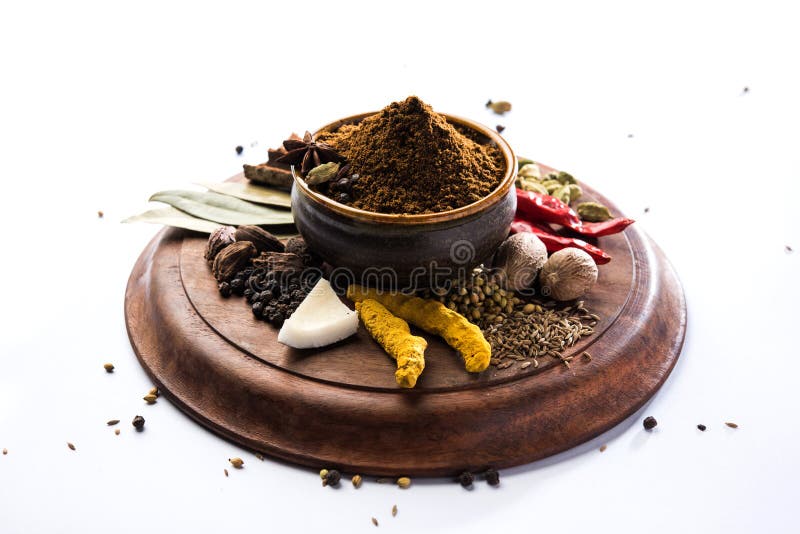 Poudre De Garam Masala D'Indien/préparation Indienne D'épice Image stock -  Image du organique, arome: 106913235