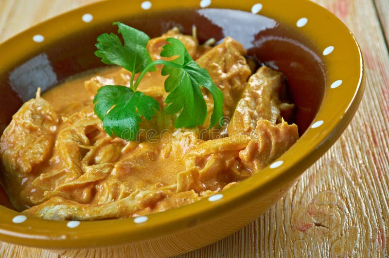 Poulet Nyembwe royalty free stock photos