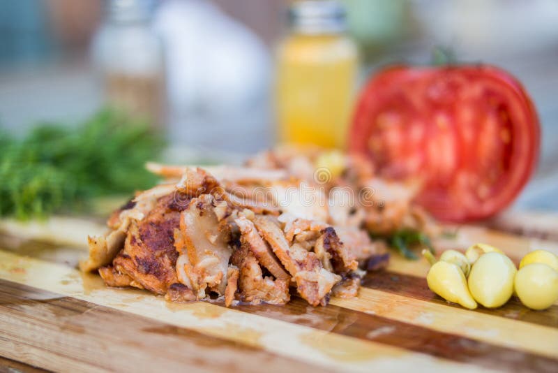 Poulet turc Doner/Shawarma photos stock Poulet turc Doner/Shawarma photos stock