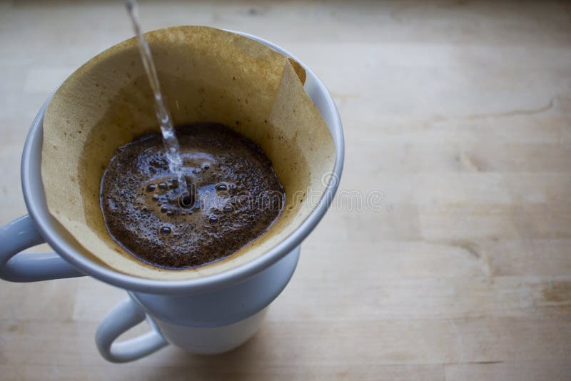 Pour Over Coffee royalty free stock image