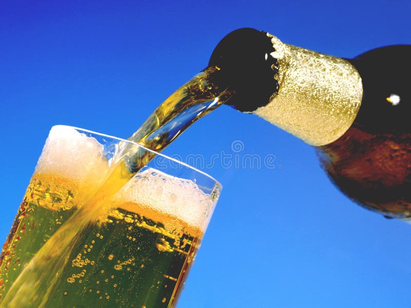 Beer and wine stock photo. Image of leisure, fresh, drink 13156140