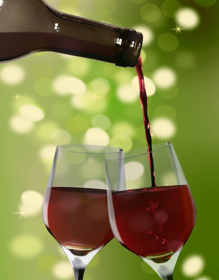 Pouring drinks from bottle stock photo. Image of tradion - 18974288