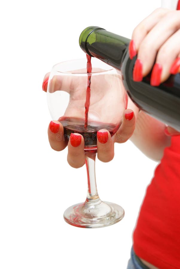 Pouring a Glass of Wine