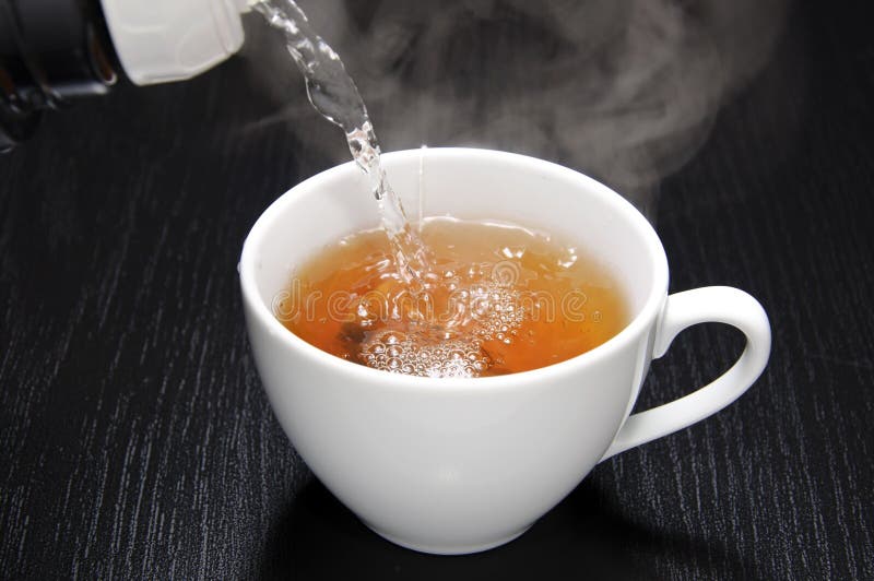 Pouring Hot Water Stock Images Image 28633594