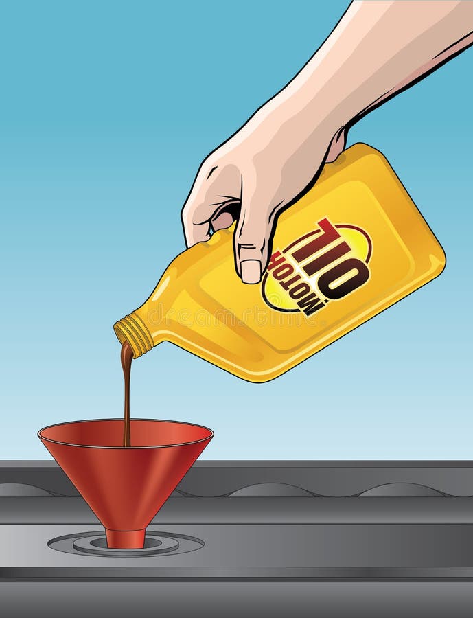Pouring Motor Oil stock vector. Illustration of lube 64289749