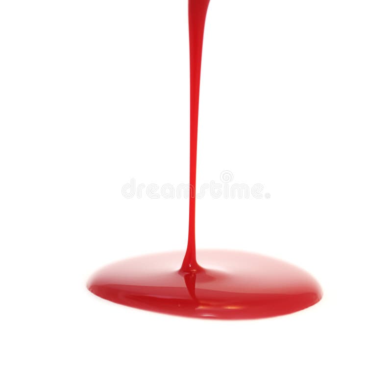 Pouring Nail Polish