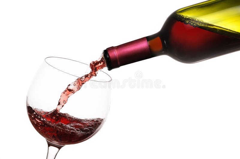 Pouring red wine stock image. Image of pour, wine, aerating 6397935