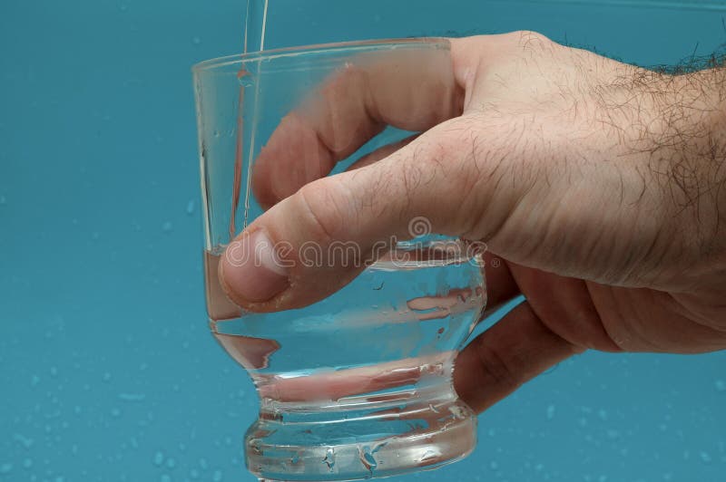 Pouring water