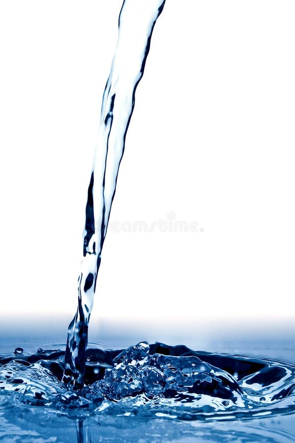 Pouring of water