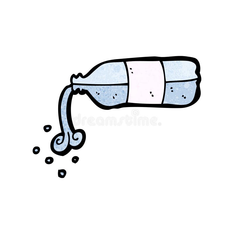 pouring water cartoon