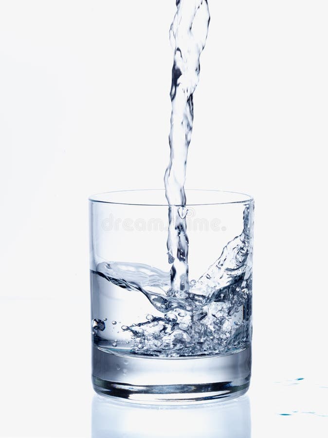 Pouring Water In A Glass Stock Images Image 28510214