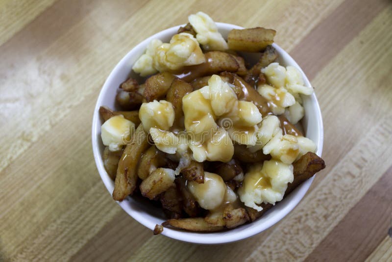 Poutine zdjęcia stock Poutine zdjęcia stock