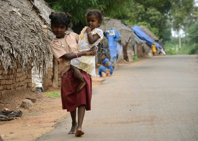 POVERTY CHILD IN INDIA royalty free stock photos POVERTY CHILD IN INDIA royalty free stock photos