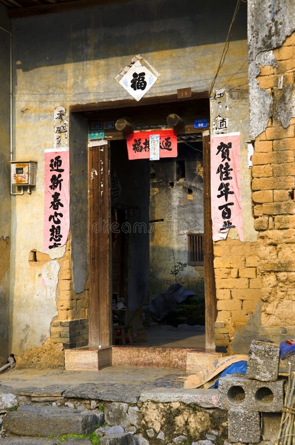 Poverty Poor Housing in a Village in China Stock Image Image of problem, milch 77391285